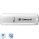 Флеш-память Transcend JetFlash 370, 32Gb, USB 2.0, бел, TS32GJF370