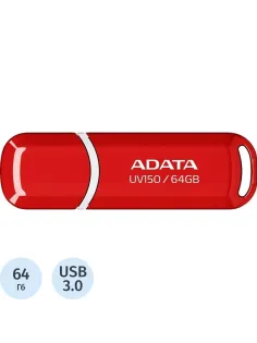Флеш-память ADATA UV150, 64GB, AUV150-64G-RRD