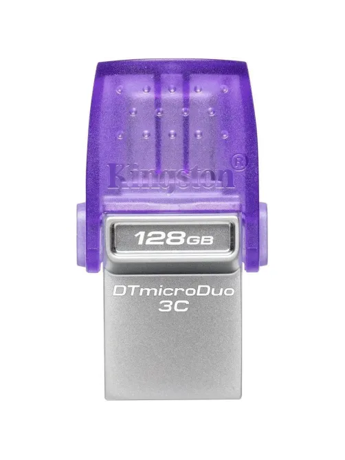 Флеш-память Kingston microDuo 3C G3, 128 Гб, USB 3.2 & USB Type-C и Type-A