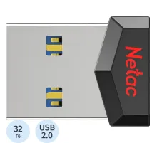 Флеш-память Netac UM81 USB2.0 Ultra compact Flash Drive 32GB