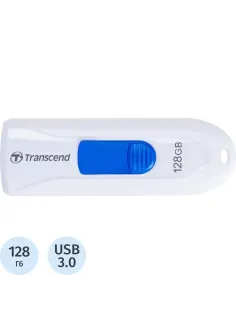 Флеш-память Transcend JetFlash 790, 128Gb, USB 3.1 G1, б/син, TS128GJF790W