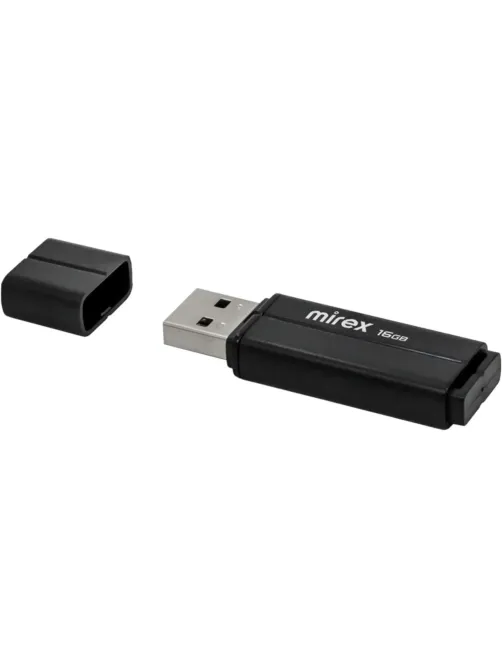 Флеш-память Mirex USB LINE BLACK 16Gb (13600-FMULBK16 )