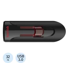 Флеш-память SanDisk Cruzer Glide 32GB/USB3.0/черный (SDCZ600-032G-G35)