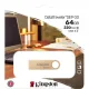 Флеш-память Kingston DTSE9G3/64GB 220MB/s Metal USB 3.2 Gen1 DataTraveler