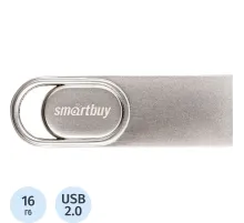 Флеш-память Smartbuy UFD 2.0 016GB M3 Metal (SB16GBM3)