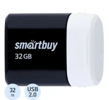 Флеш-память Smartbuy UFD 2.0 32GB LARA Black (SB32GBLARA-K)