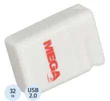 Флеш-память Promega Jet 32GB USB2.0  белый, пластик, под лого NTU116U2032GW