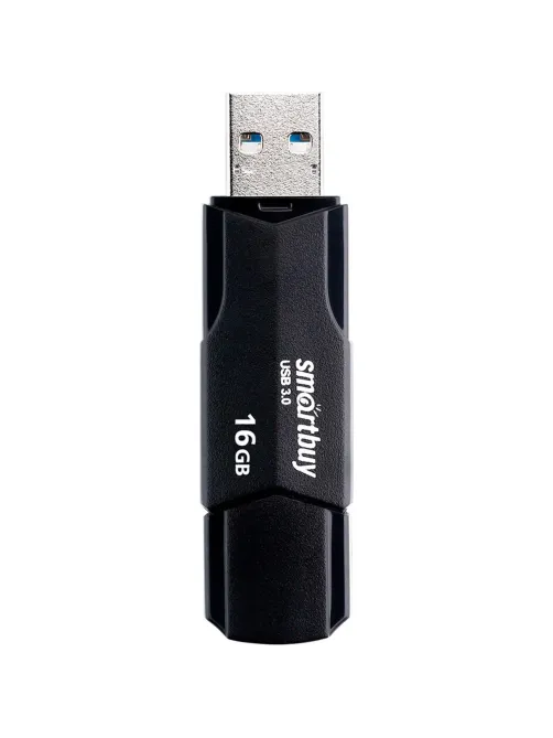 Флеш-память Smartbuy UFD 3.0/3.1 16GB CLUE Black (SB16GBCLU-K3)