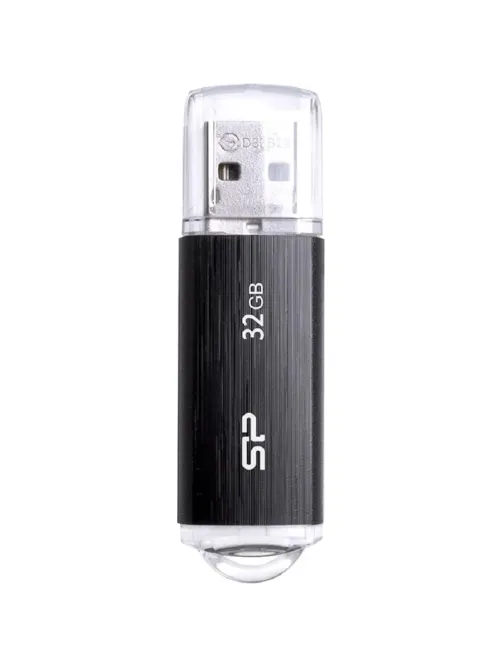 Флеш-память Silicon Power Ultima U02, 32Gb, USB 2.0, чер, SP032GBUF2U02V1K