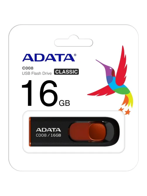 Флеш-память ADATA C008, 16GB, AC008-16G-RKD
