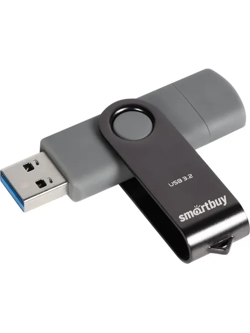 Флеш-память Smartbuy UFD 3.0/3.1 064GB Type-C/Type-A (SB064GB3DUOTWK)