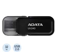 Флеш-память ADATA UV240, 32GB, AUV240-32G-RBK
