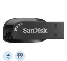 Флеш-память SanDisk Ultra Shift 64 GB черн SDCZ410-064G-G46