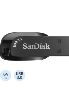 Флеш-память SanDisk Ultra Shift 64 GB черн SDCZ410-064G-G46
