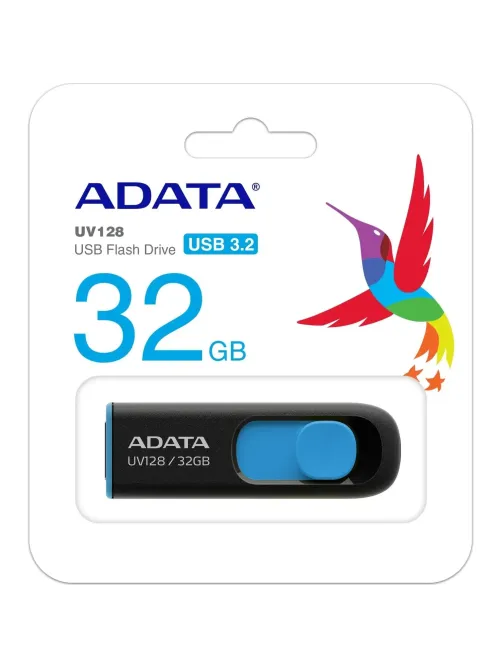 Флеш-память ADATA UV128, 32GB, AUV128-32G-RBE