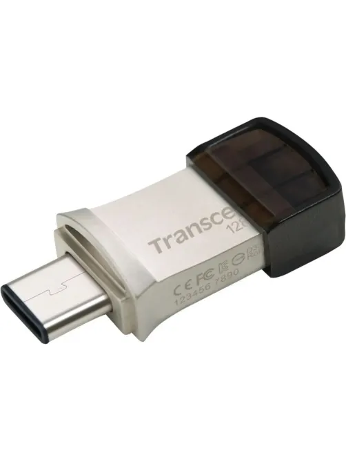 Флеш-память Transcend JetFlash 890, 128Gb, USB 3.1 G1, Type-C, TS128GJF890S