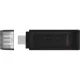 Флеш-память Kingston DataTraveler 70, USB-C 3.2 G1, чер, DT70/128GB