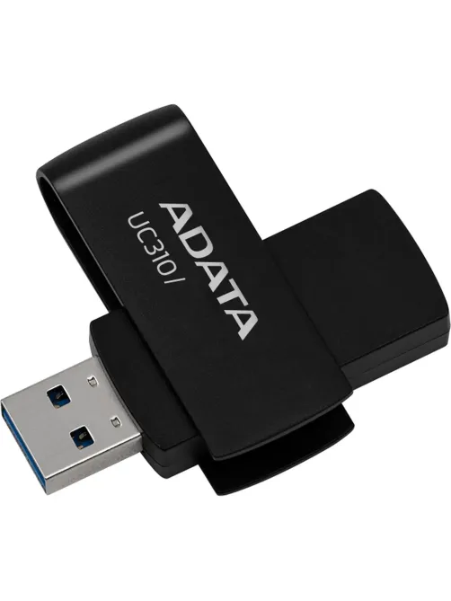 Флеш-память ADATA 128GB UC310-128G-RBK BLACK\GR