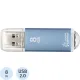 Флеш-память Smartbuy V-Cut, 8Gb, USB 2.0, син, SB8GBVC-B