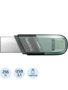 Флеш-память 256GB SanDisk iXpand Flip USB3.1/Lightning SDIX90N-256G-GN6NE