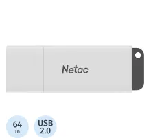 Флеш-память Netac USB Drive U185 USB2.0 64GB, retail version