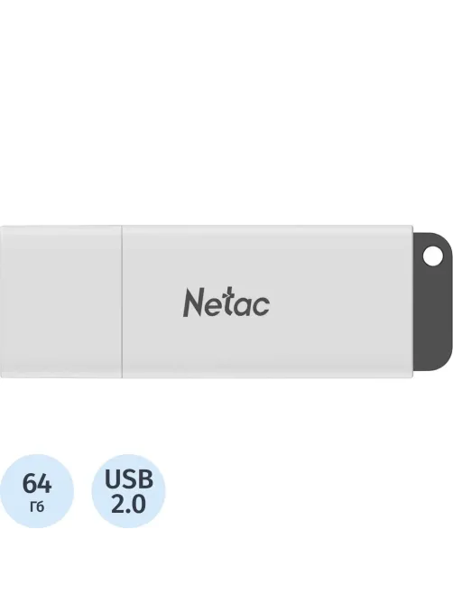 Флеш-память Netac USB Drive U185 USB2.0 64GB, retail version