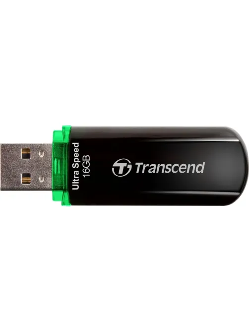 Флеш-память Transcend JetFlash 600, 16Gb, USB 2.0, чер, TS16GJF600