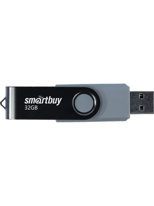 Флеш-память SmartBuy UFD 2.0 032GB Twist Black (SB032GB2TWK)