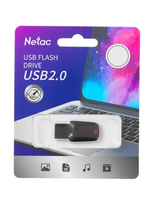 Флеш-память Netac USB Drive U197 USB2.0 64GB, retail version