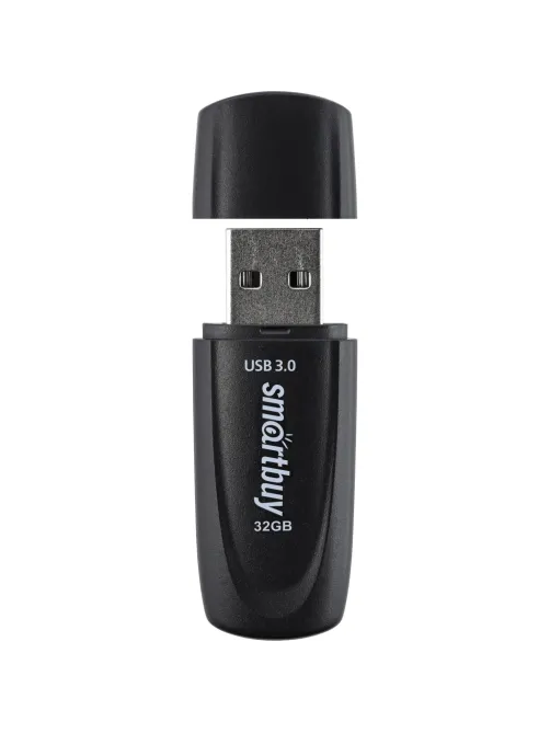 Флеш-память Smartbuy UFD 3.0/3.1 32GB Scout Black (SB032GB3SCK)