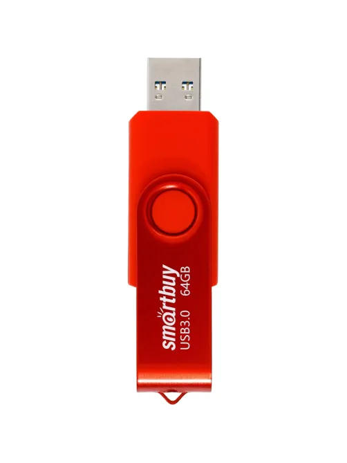Флеш-память Smartbuy UFD 3.0/3.1 64GB Twist Red (SB064GB3TWR)