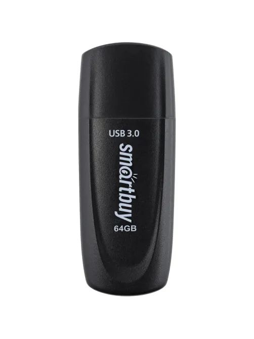 Флеш-память Smartbuy UFD 3.0/3.1 64GB Scout Black (SB064GB3SCK)