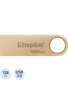 Флеш-память Kingston DTSE9G3/128GB 220MB/s Metal USB 3.2 Gen1 DataTraveler