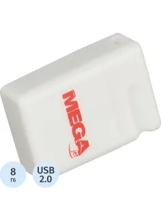 Флеш-память Promega Jet 8GB USB2.0  белый, пластик, под лого NTU116U2008GW