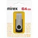 Флеш-память Mirex USB SWIVEL BLACK 64Gb (13600-FMURUS64 )