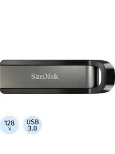 Флеш-память 128GB SanDisk CZ810 Extreme GO, USB 3.2, Black