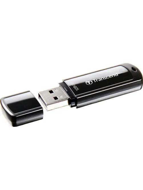 Флеш-память Transcend JetFlash 700, 128Gb, USB 3.1 G1, чер, TS128GJF700