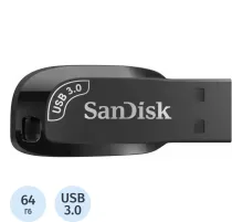 Флеш-память 64GB SanDisk CZ410 Ultra Shift, USB 3.2