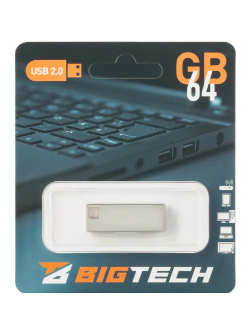 Флеш-память BigTech UFD012, USB2.0, 64GB