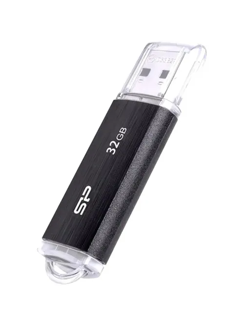 Флеш-память Silicon Power Ultima U02, 32Gb, USB 2.0, чер, SP032GBUF2U02V1K