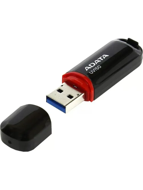 Флеш-память ADATA UV150, 64GB, AUV150-64G-RBK