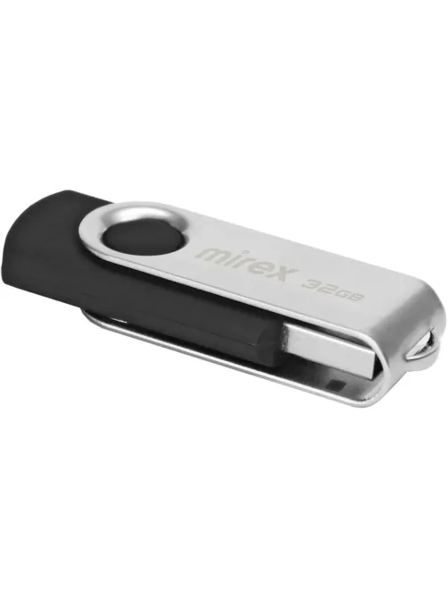 Флеш-память Mirex USB SWIVEL BLACK 32Gb (13600-FMURUS32 )