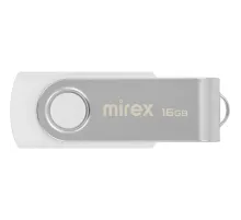Флеш-память Mirex USB SWIVEL WHITE 16Gb (13600-FMUSWT16 )