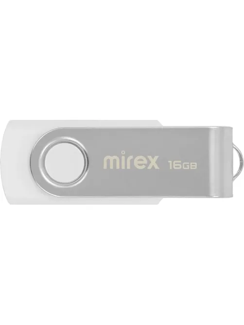 Флеш-память Mirex USB SWIVEL WHITE 16Gb (13600-FMUSWT16 )