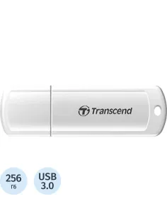Флеш-память Transcend Jetflash (TS256GJF730)256GB/USB3.1/белый
