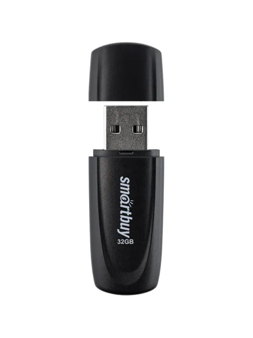 Флеш-память SmartBuy UFD 2.0 032GB Scout Black (SB032GB2SCK)
