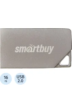 Флеш-память Smartbuy UFD 2.0 016GB MU30 Metal (SB016GBMU30)