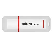 Флеш-память Mirex USB KNIGHT WHITE 8Gb (13600-FMUKWH08 )