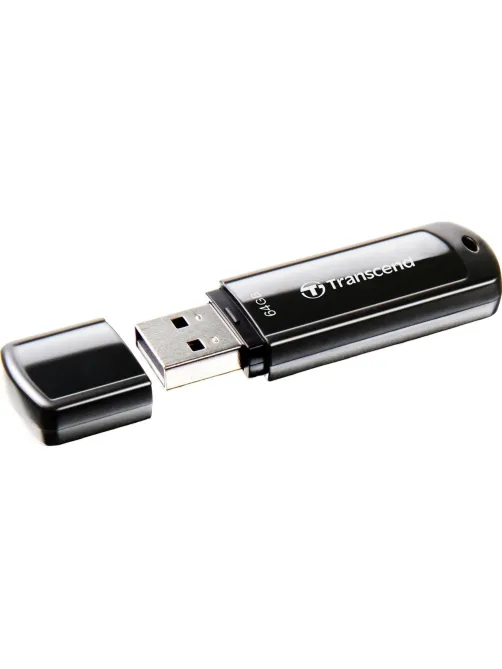 Флеш-память Transcend JetFlash 700, 64Gb, USB 3.1 G1, чер, TS64GJF700