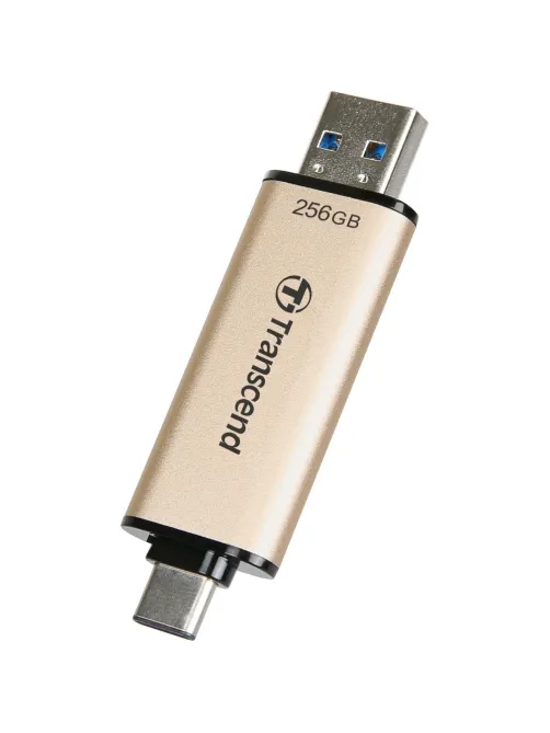 Флеш-память Transcend JetFlash 930C, 256Gb, USB 3.2 G1, зол, TS256GJF930C